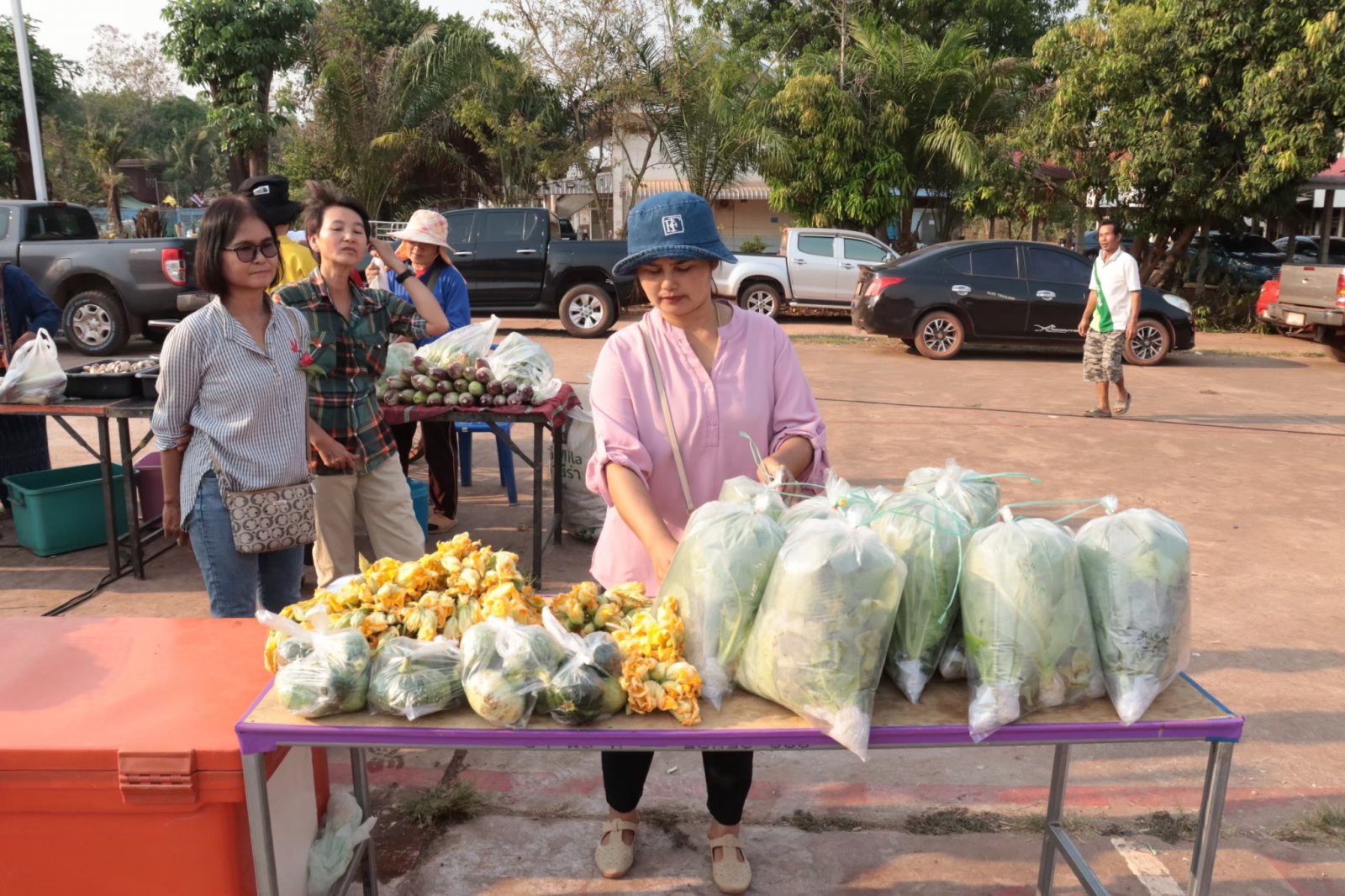 ตลาดสีขียวตำบลดงหม้อทองใต้